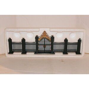 Dept 56 Village Accessories - Wrought Iron Fence & Gate